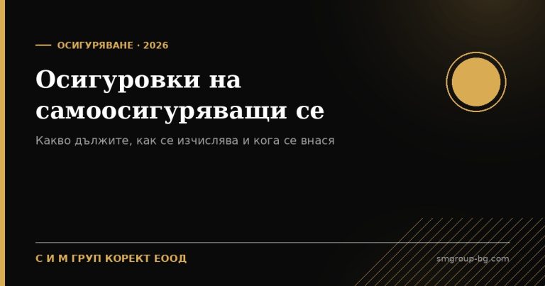 Данъчен календар 2026 - статия